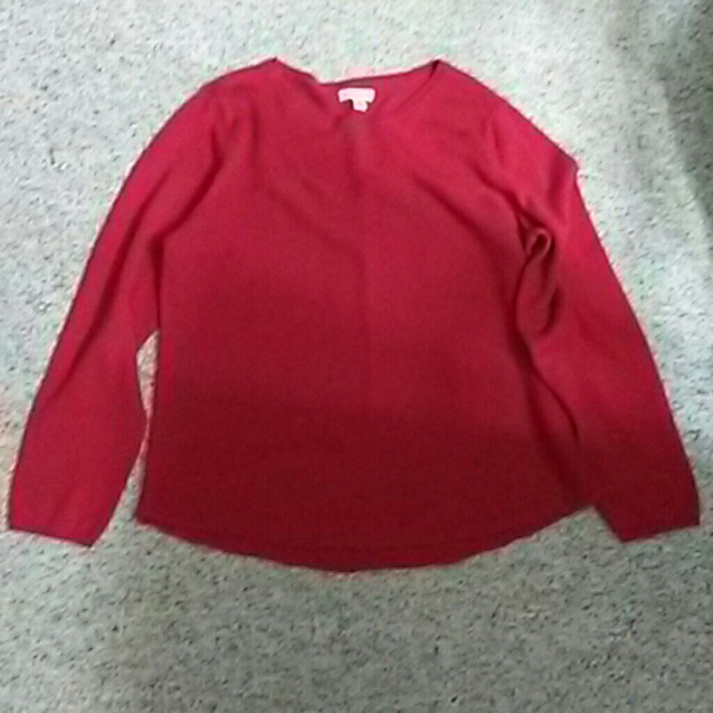 Red Croft&Barrow sweater